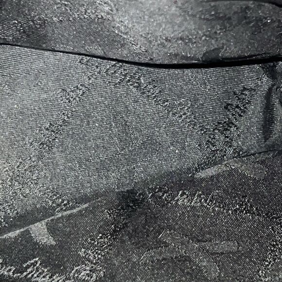 Vintage Paloma Picasso Italy Black Leather 3 Gold X Crossbody Purse Bag Designer - Picture 10 of 13